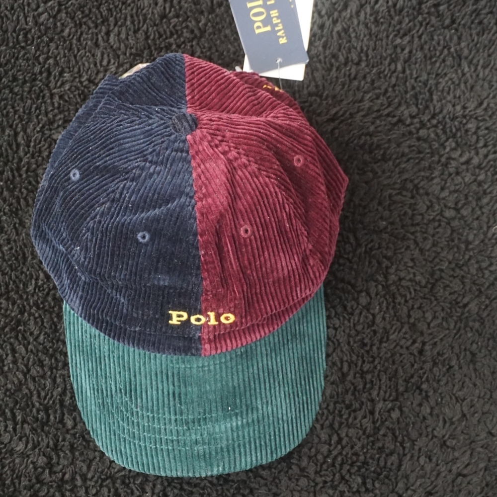 Polo by Ralph Lauren Multicolor Corduroy Cap